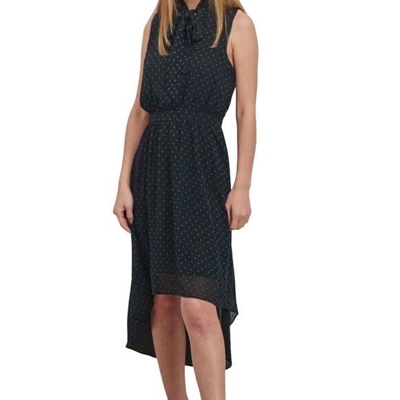 Avec Les Filles Dresses & Skirts - Avec Les Filles Dress Anthropology High Low medium Black Sleeveless NWT